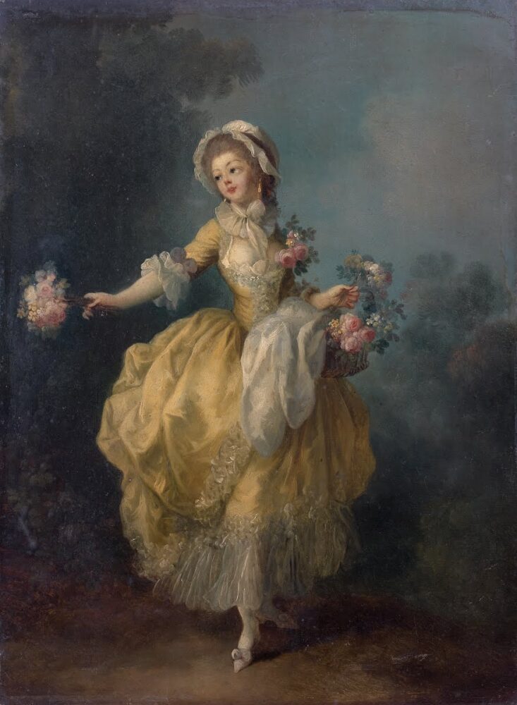 Jean-Frédéric Schall, Jeune femme à la robe jaune