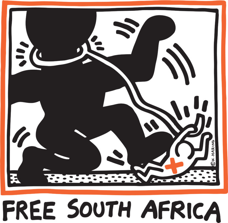 Keith Haring, Free South Africa