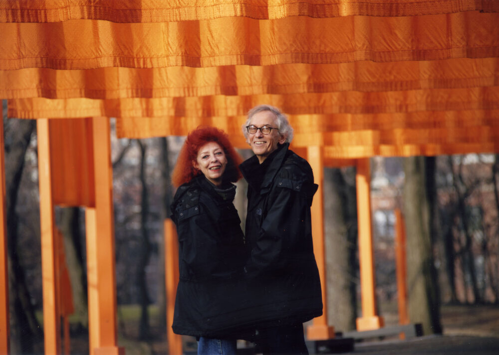 Christo and Jeanne-Claude, Gates Photo by Wolfgang Volz © The Estate of Christo V. Javacheff
