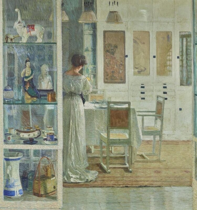 Carl Moll, White Interior, 1925