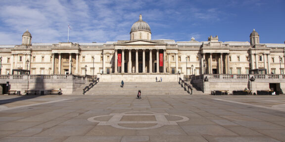 National Gallery from Trafalgar Square