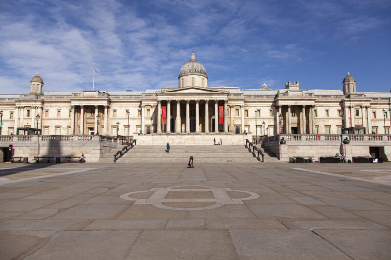National Gallery from Trafalgar Square