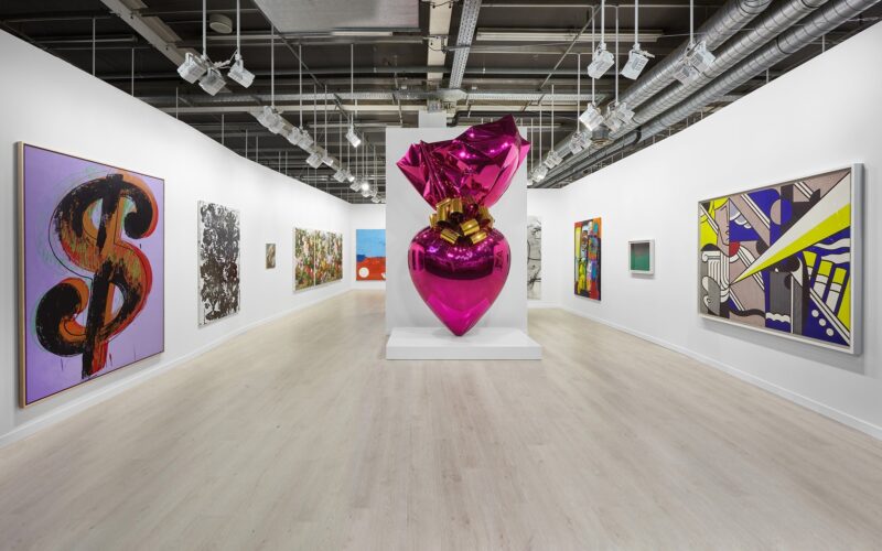 Stand della galleria Gagosian adArt Basel