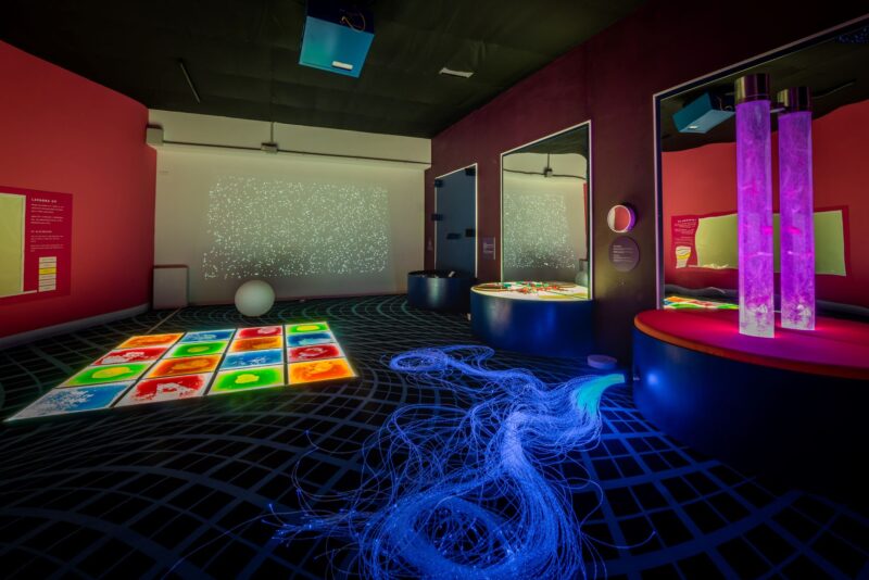 Stanza della Luce del Children's Museum Verona, Courtesy of CMV, Photo by Carolina Zorzi