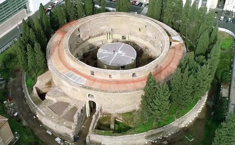 Mausoleo di Augusto Cortesy Image Sovrtintendenza Capitolina ai Beni Culturali