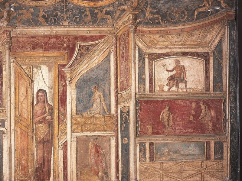 mostra pompei colosseo affresco pompeiano