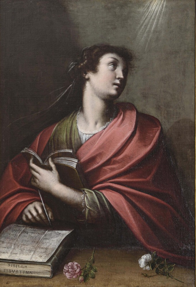 Orsola Maddalena Caccia Sibilla Tiburtina, quinto decennio del XVII sec. Olio su tela, 110x76,5 cm Collezione Fondazione Cassa di risparmio di Asti 