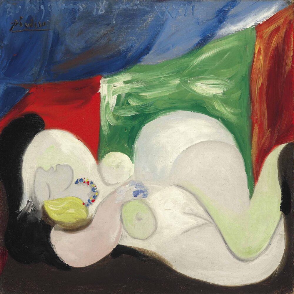 Pablo Picasso, Femme nue couchée au collier (Marie-Thérèse)