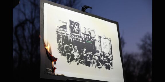 Burnt Banksy