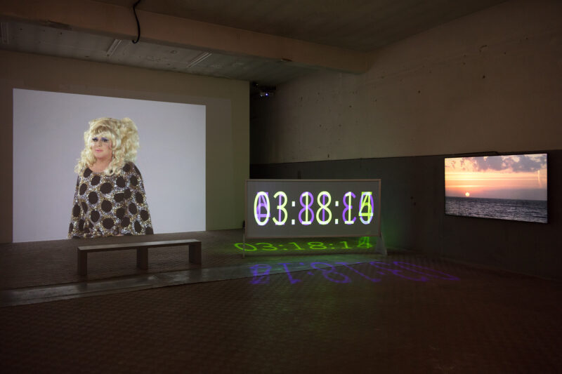 Charles Atlas, The Waning of Justice, 2015. Installation view at ICA Milano, ph. Filippo Armellin.