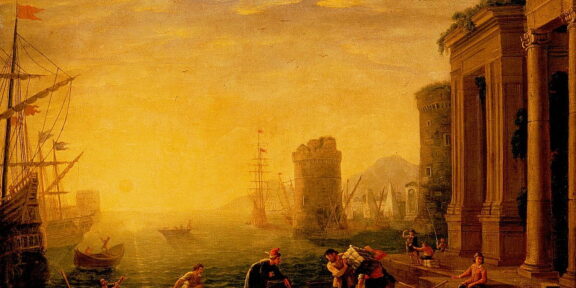 Claude Lorrain - Morning in the Harbour