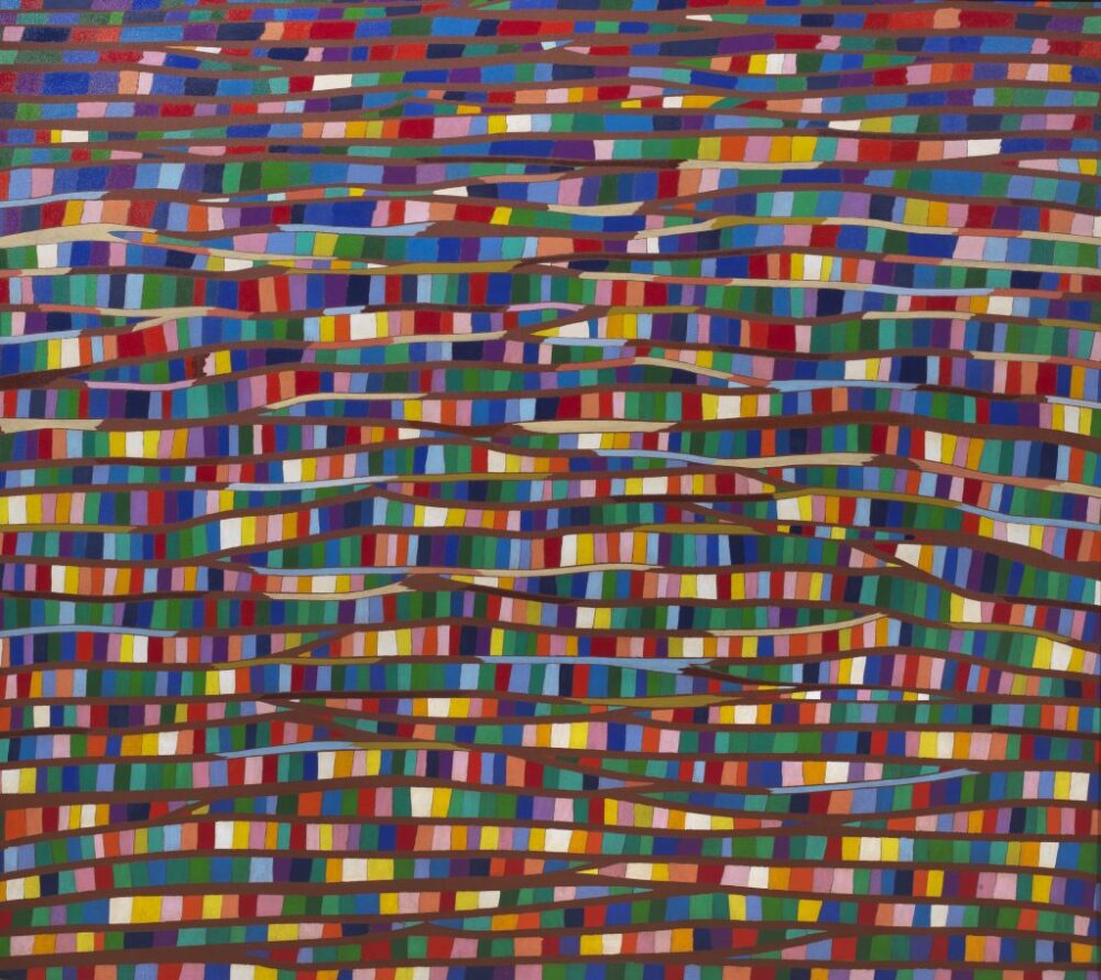 Piero Dorazio, Madrigale Umbro II°, 220 x 250 cm