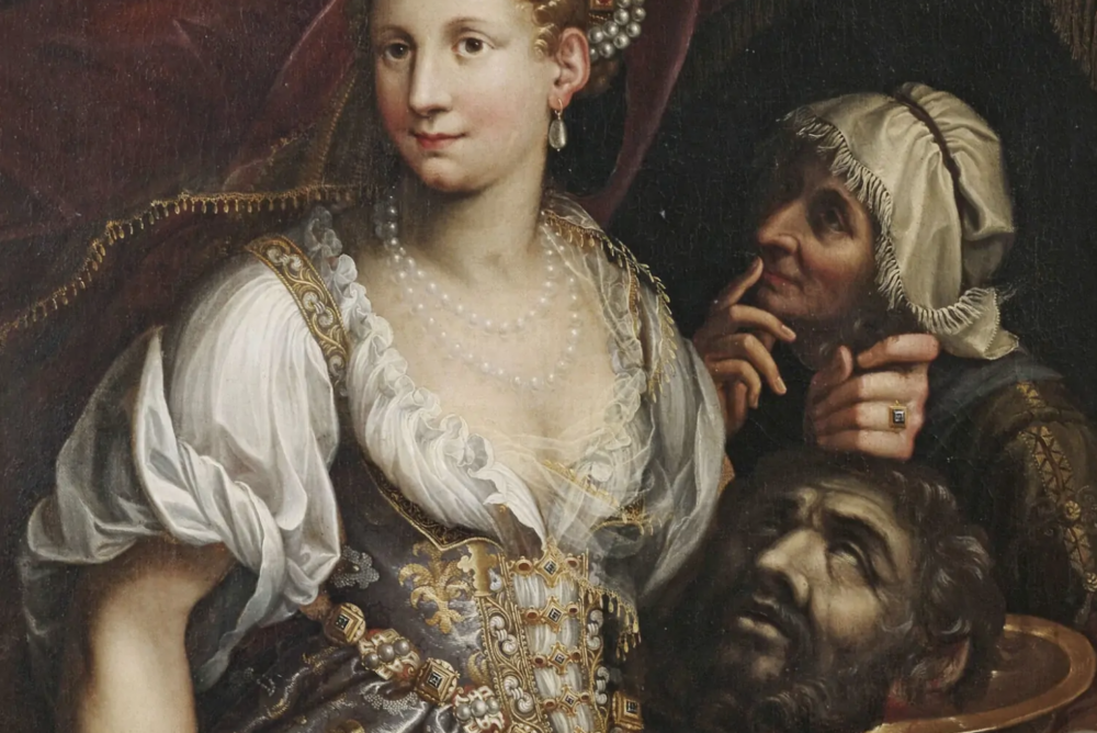 Fede Galizia, Giuditta con la testa di Oloferne, 1601 (particolare)