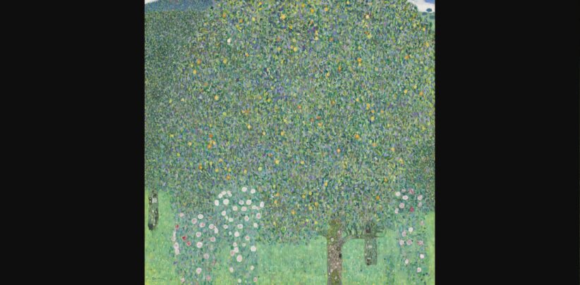 Gustav Klimt, Rosebushes under the Trees, 1905