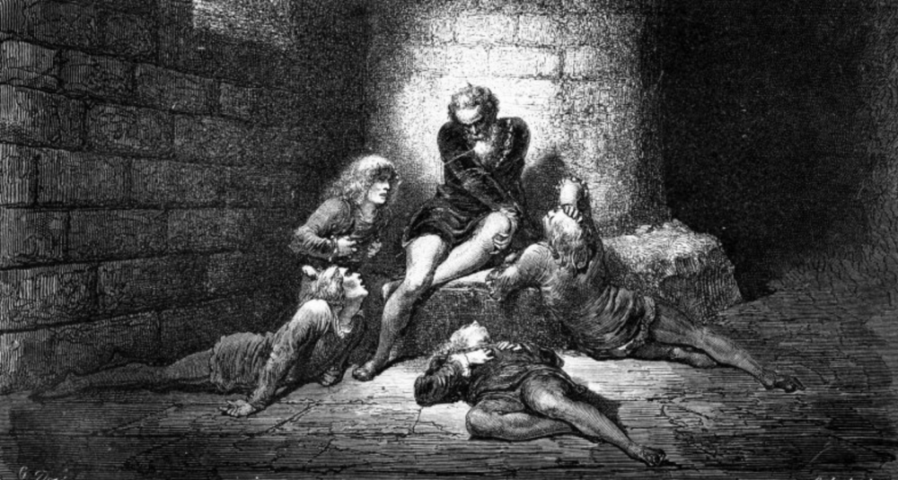 Il Conte Ugolino e i suoi figli, Gustave Doré