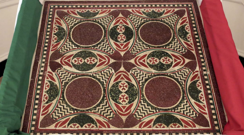 Il mosaico delle Navi di Nemi