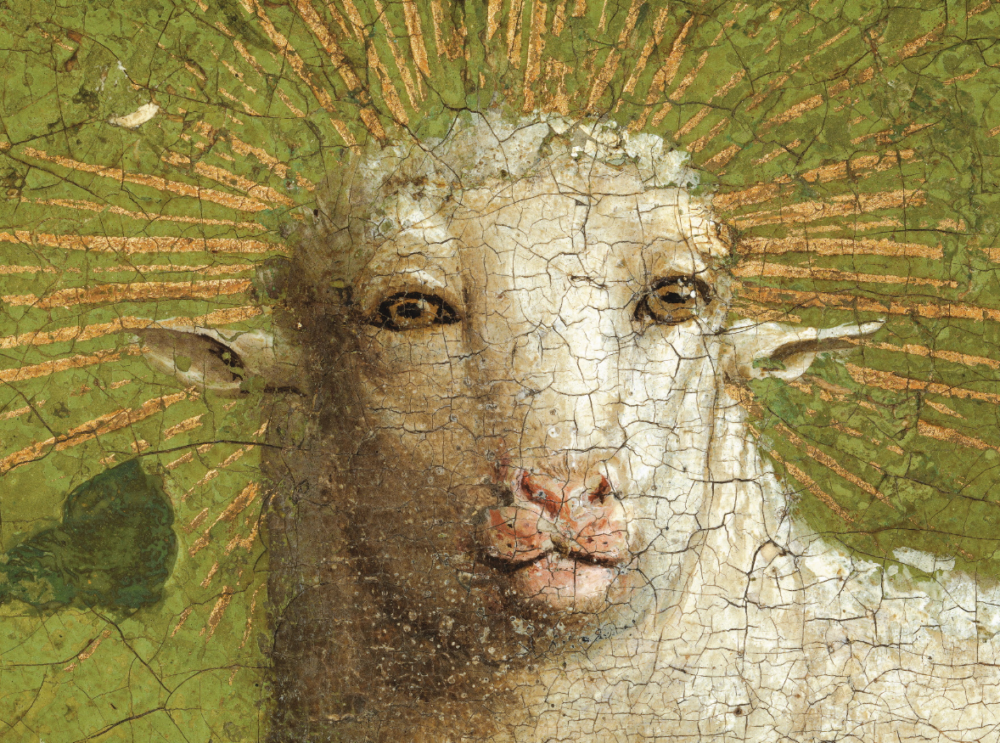 Van Eyck, The Mystic Lamb after restauration ©www.lukasweb.be, Art in Flanders, foto KIKIRPA