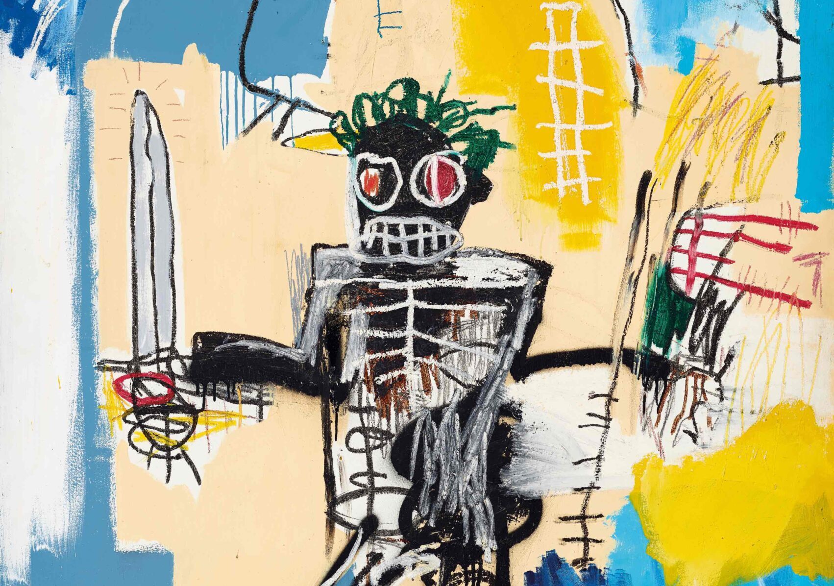 Basquiat record da Christie’s! Warrior è l’opera occidentale più cara mai venduta in Asia