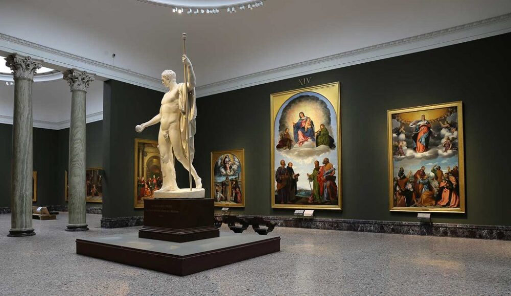 La Pinacoteca di Brera, a Milano