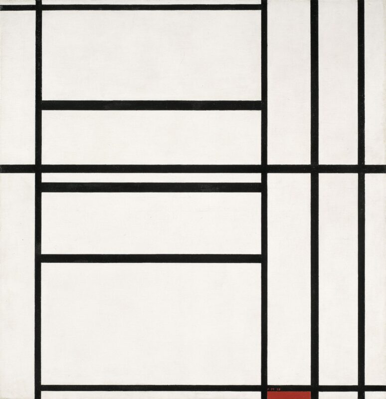 Composizione n. 1 con grigio e rosso 1938 / Composizione con rosso 1939 (1938 – 1939)
