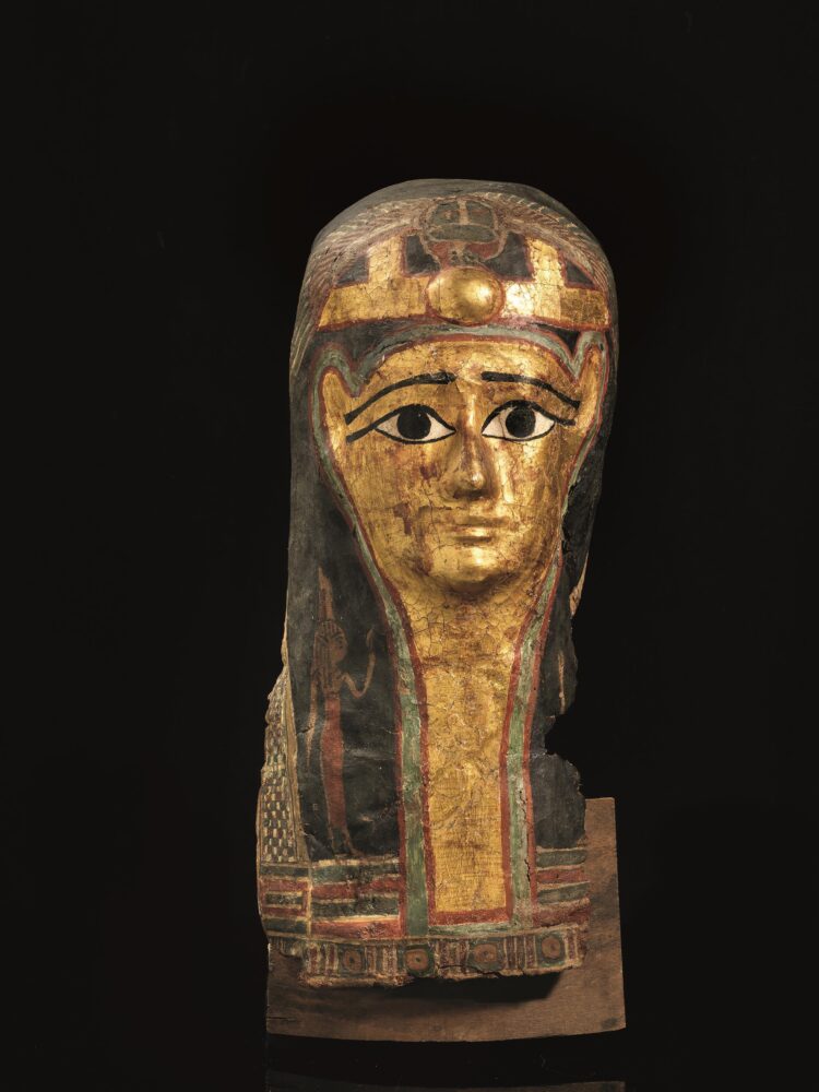 Pandolfini archeologia 2021 Maschera egizia, periodo tolemaico 