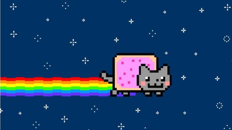 Nyan Cat, la gif