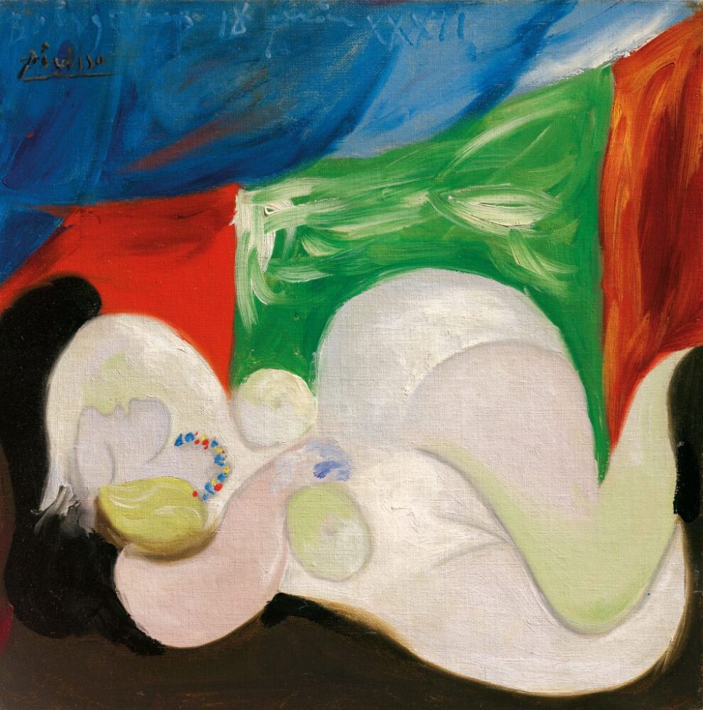 Pablo Picasso, Femme nue couchée au collier (Marie-Thérèse) (1932), courtesy of Christie’s Images