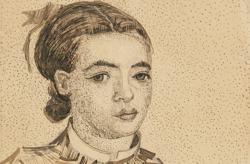 Vincent van Gogh, La Mousmé, 1888 (particolare)
