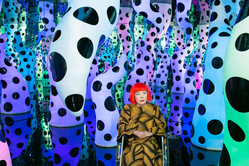 Yayoi Kusama presenterà a Berlino A Bouquet of Love I Saw in the Universe