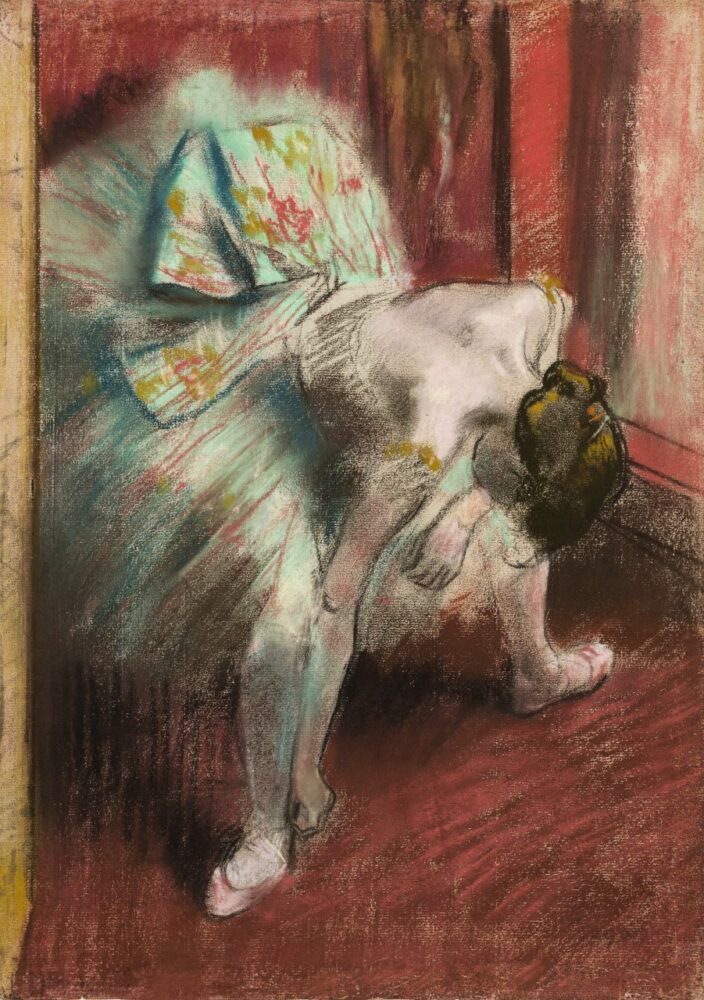 Edgard Degas, Danseuse au tutu vert, 1887 Stima : 2 – 3 millions € Credit : Sotheby’s / ArtDigital Studio