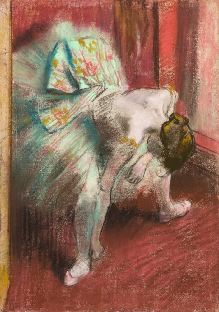 Edgar Degas, Danseuse au tutu vert. Estimate: 2,000,000 - 3,000,000 EUR
