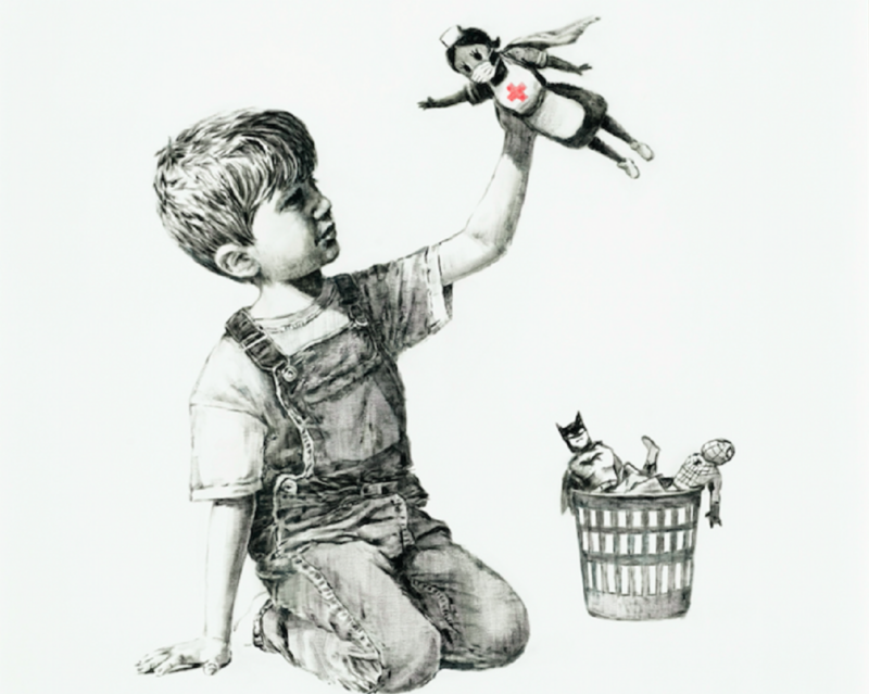 Banksy, Game charged