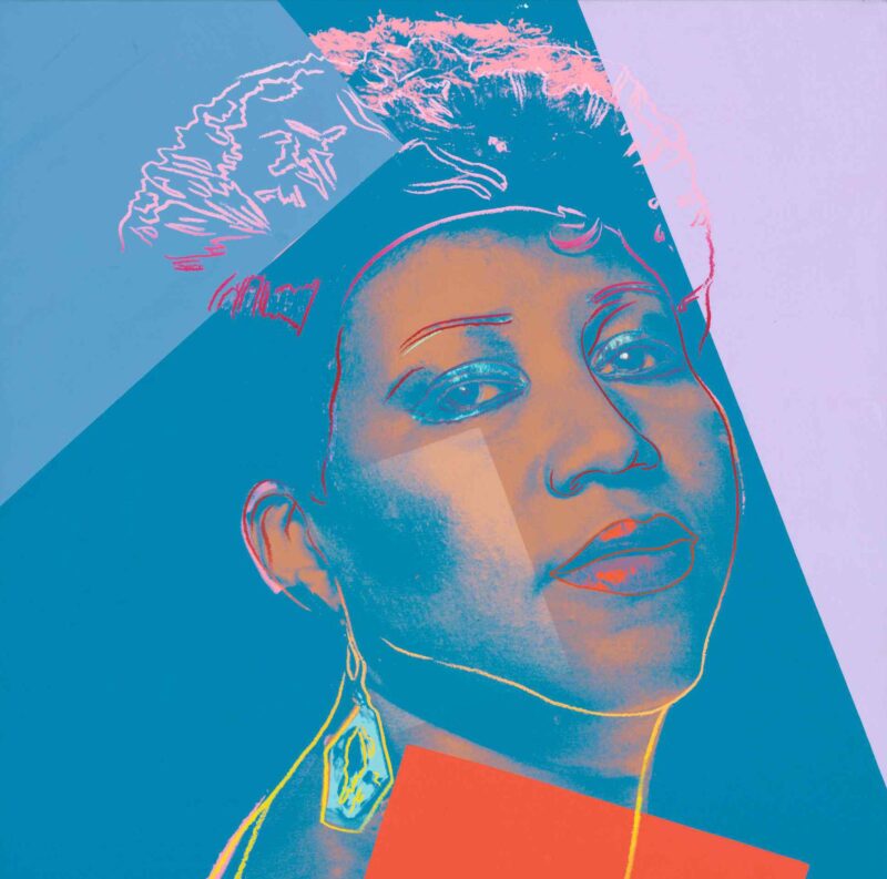 Andy Warhol, Aretha Franklin. Estimate: 900,000 - 1,200,000 USD