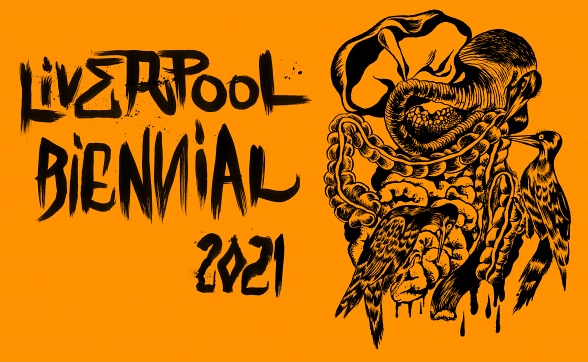 Il logo di Liverpool Biennial 2021