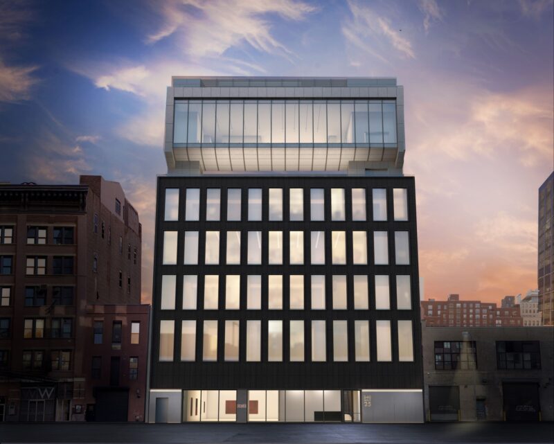 Architectural rendering of 540 West 25th Street, New York.Courtesy of Bonetti / Kozerski Architecture.