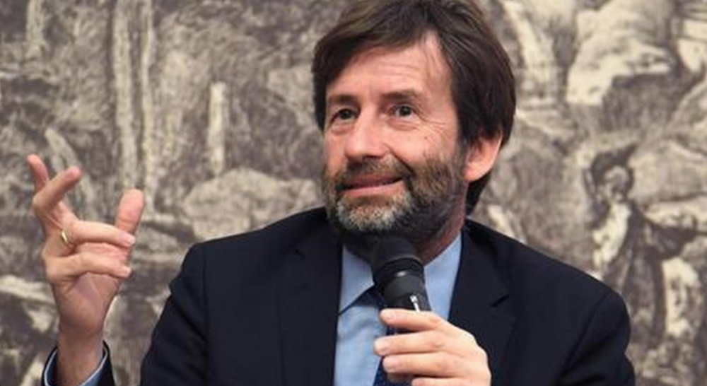 Il Ministro della cultura Dario Franceschini
