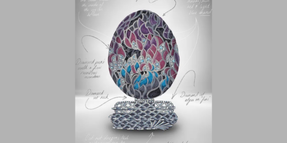 L’uovo Fabergè per il decimo anniversario de Il Trono di Spade