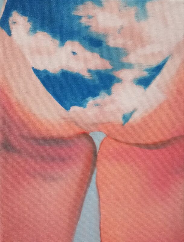 Adelisa Selimbašć, Non ci sono pareti,24x18cm olio su tela, 2021