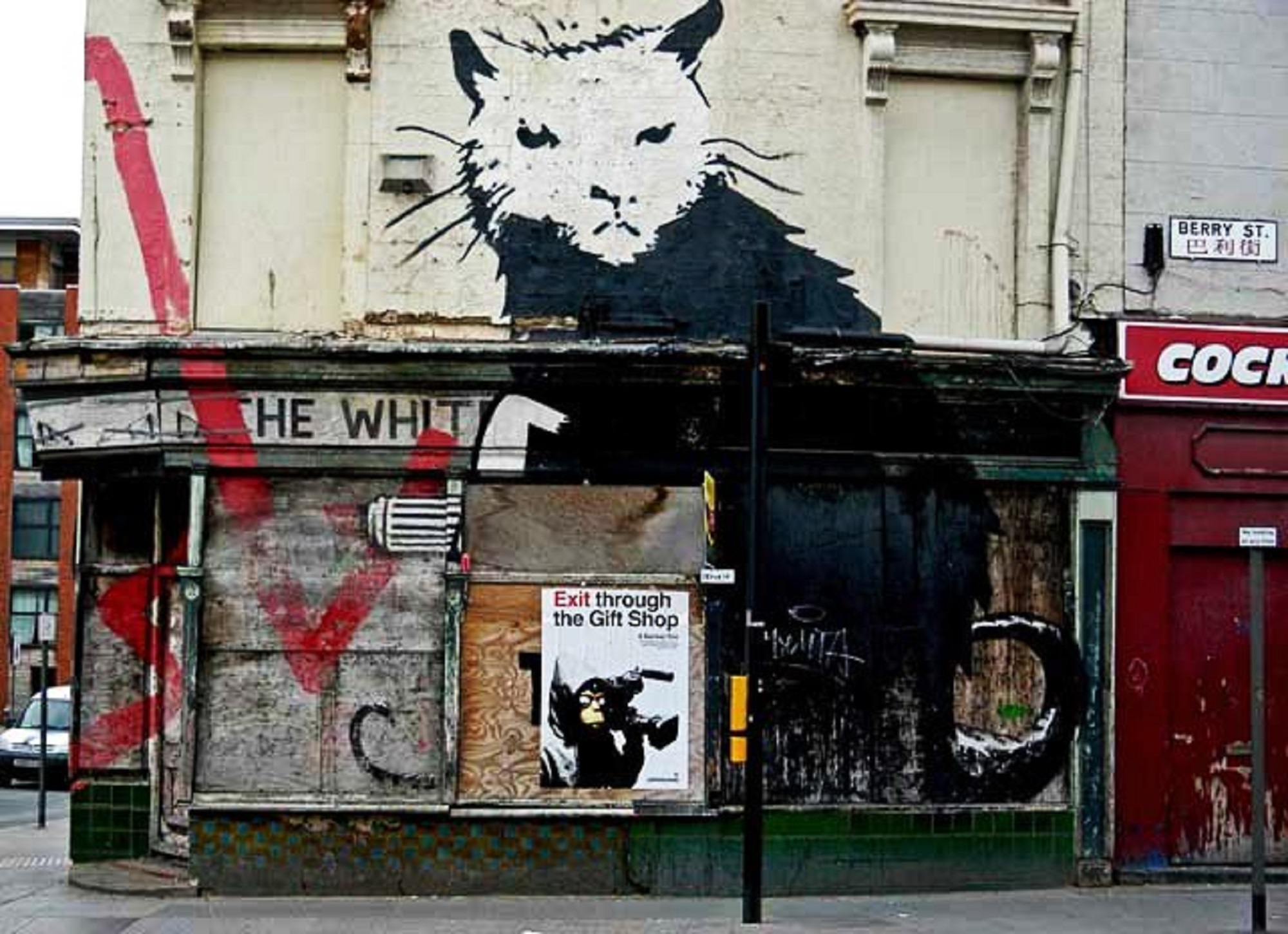 Banksy, l’incredibile storia del White House Rat che dalla Chinatown di Liverpool finisce all’asta