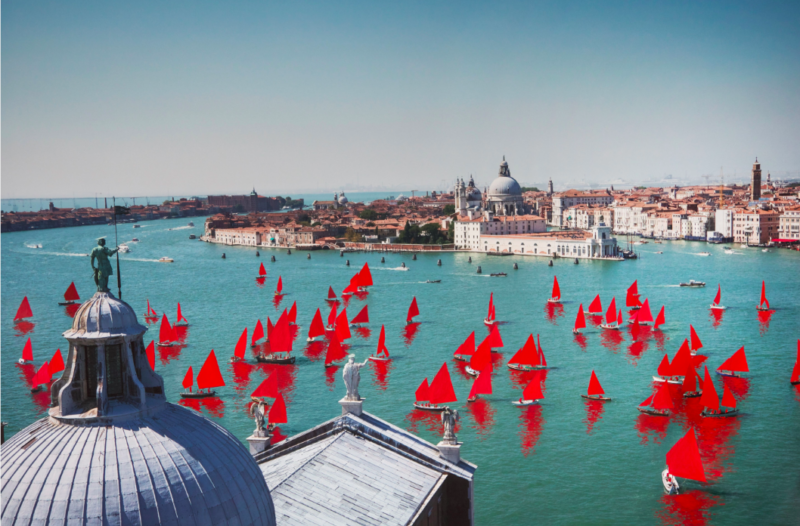 Melissa McGill, Red Regatta (Coppa del Presidente della Repubblica, San Giorgio Maggiore), 2019