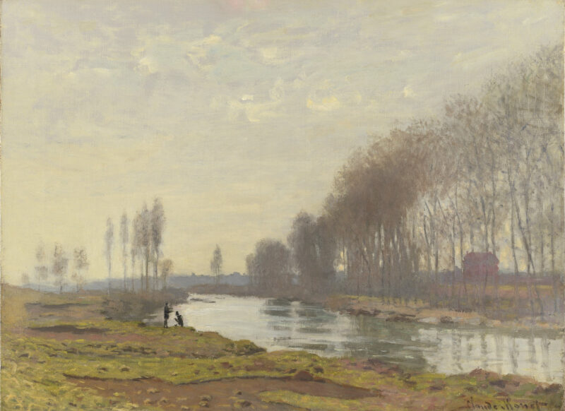 Il Petit Bras della Senna ad Argenteuil, Claude Monet