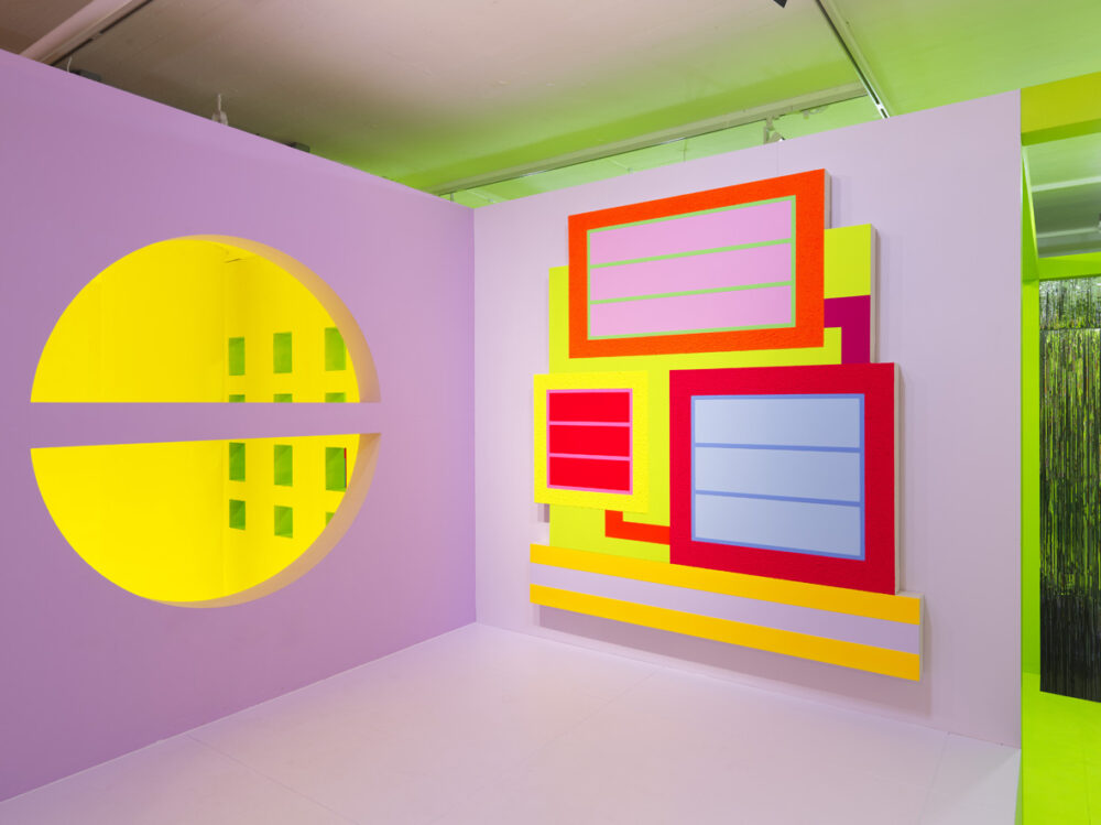Peter Halley: Heterotopia II, Installation View, Interior View, Greene Naftali Gallery, New York, 2019