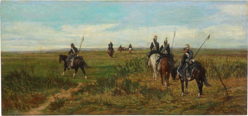 Lotto 349. Giovanni Fattori, Avanscoperta. Stimato € 160.000-220.000