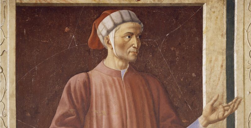 Andrea del Castagno, Dante (particolare), Uffizi