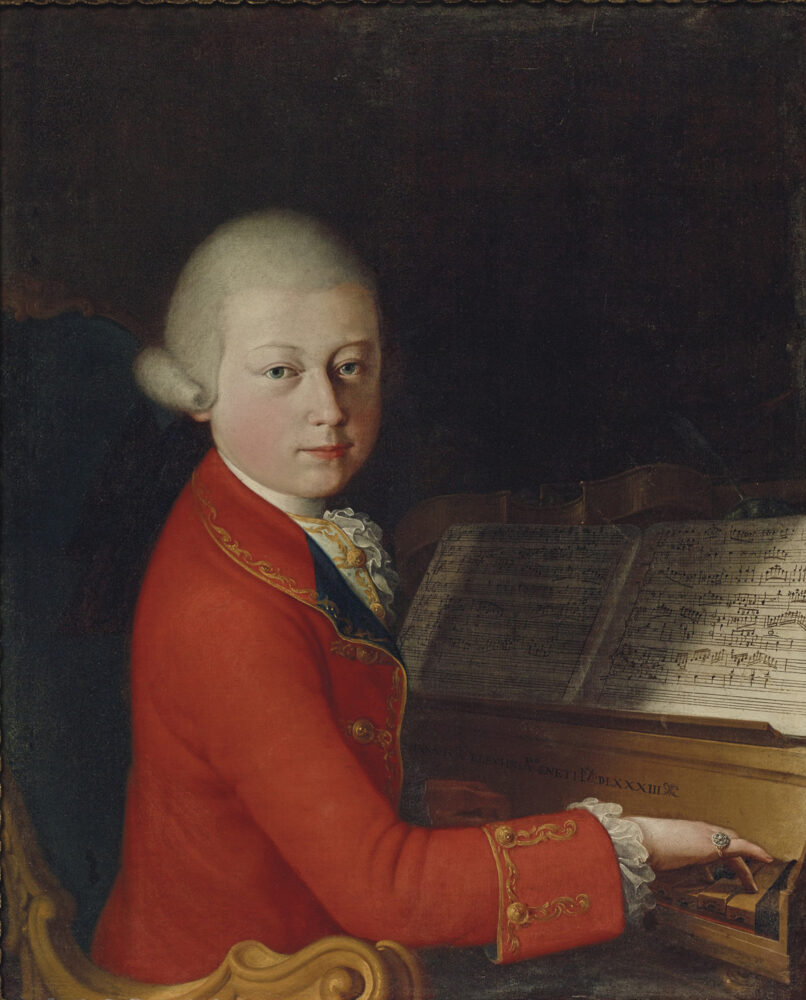 Giambettino Cignaroli, Ritratto del giovane W. A. Mozart all’età di 13 anni