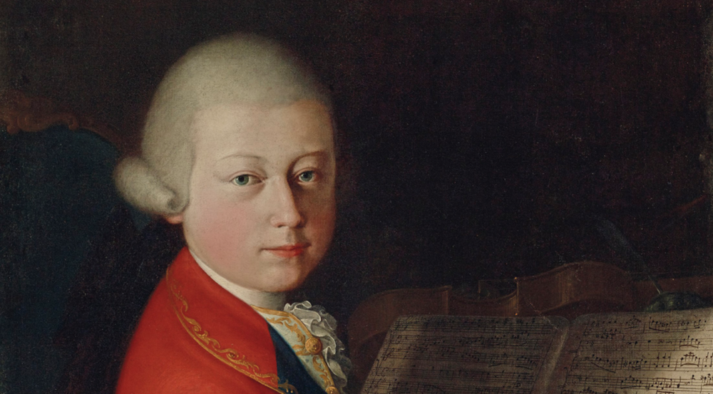 Giambettino Cignaroli, Ritratto del giovane W. A. Mozart all’età di 13 anni (particolare)