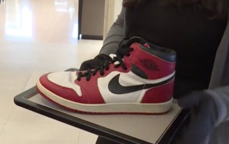 Le Nike Air Jordan 1 in asta a Ginevra