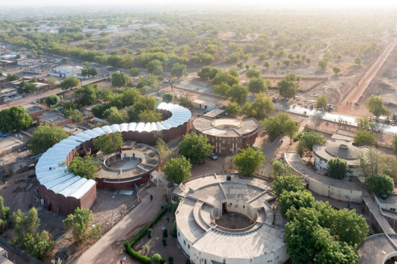 Manuel Herz Architects, Tambacounda Hospital. Photo Iwan Baan