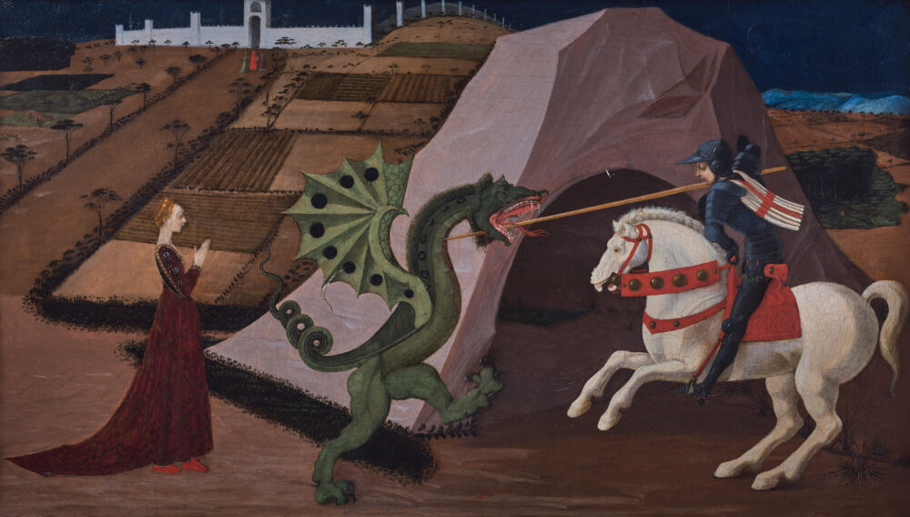 San Giorgio e il drago, di Paolo Uccello