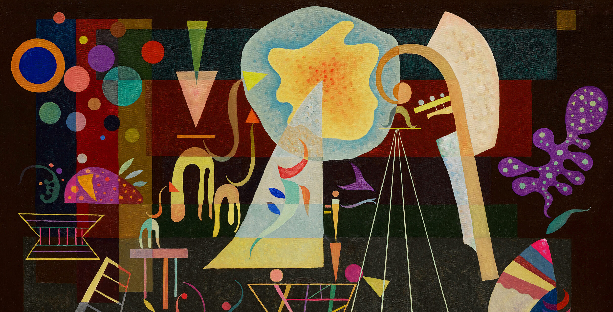 Una mostra a Roma racconta il dialogo tra Futurismo e Kandinsky, Klee, Ernst, Mirò